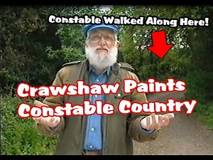 Alwyn Crawshaw Paints Fenn Lane - Crawshaw Paints Constable Country