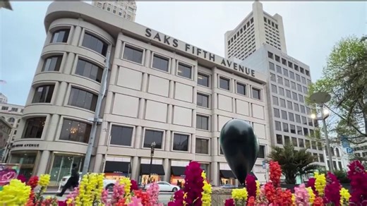 Saks Fifth Avenue store in San Francisco's Union Square to close