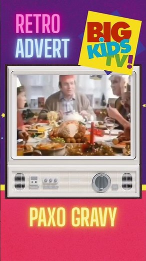 PAXO Gravy UK retro Christmas TV advert #retrochristmas #christmasadvert