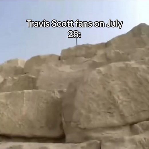 Are y’all heading to the pyramids to see #TravisScott on July 28⁉️👀 #RapTV #Utopia #pyramid #travisscottmusic