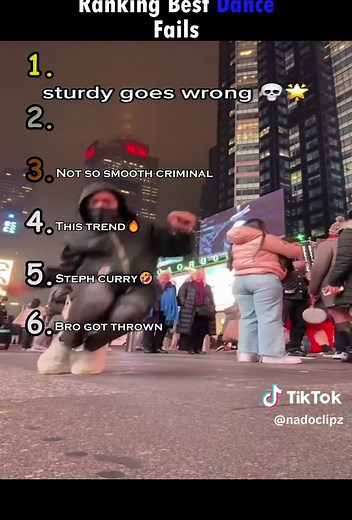 Dance Fails🕺#fail #dance #funny #tiktok