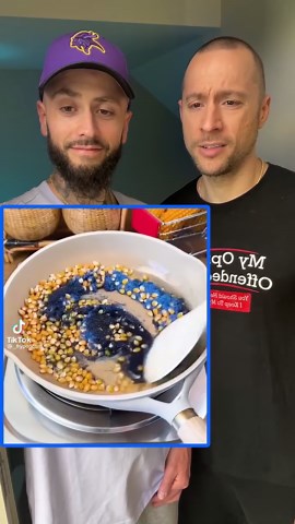 Blue popcorn | Fun & colorful snack recipe