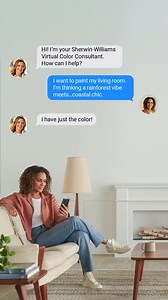 5.3K views · 68 reactions | Our Virtual Color Consults are FREE and available via text, video chat, phone, or email. Need paint color advice? Book now with one of our experts: https://bit.ly/3oGsx39 | Sherwin-Williams | Facebook