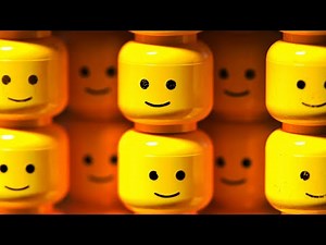 LEGO - Minifigure Head Stack | Fusion 360 | Maya | KEYSHOT