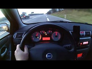 Fiat Stilo 1.9 JTDm Multijet 16V 150hp stock 100-200kmph