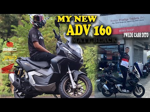 Buying Honda ADV 160 Matt Black | First Ride on Public Road