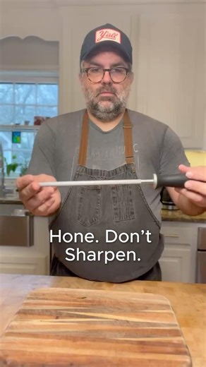 Knife Skills 101: Hone First, Sharpen Later (Honing Rod)