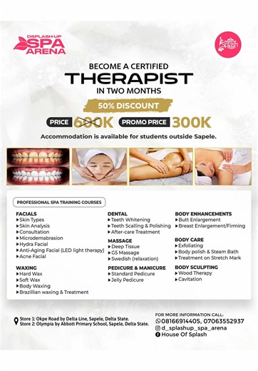 Enroll in Our Spa Training for Professionals