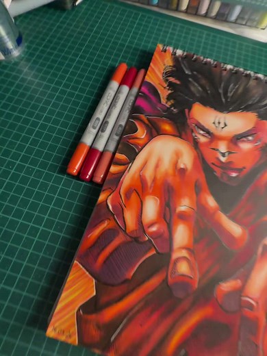 Exploring a Unique Art Style with Copics