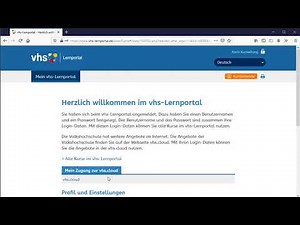 vhs Lernportal