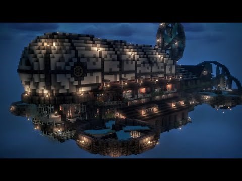 Minecraft Create mod airship walkthrough tour
