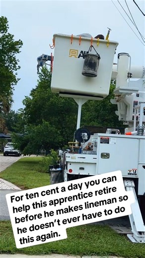 LineCrate on Instagram: "Black tape patch job isn’t working on the bucket Credits TT cook51232 #LineWork #lineworker #lineworkers #linemanlife #linemanpride"