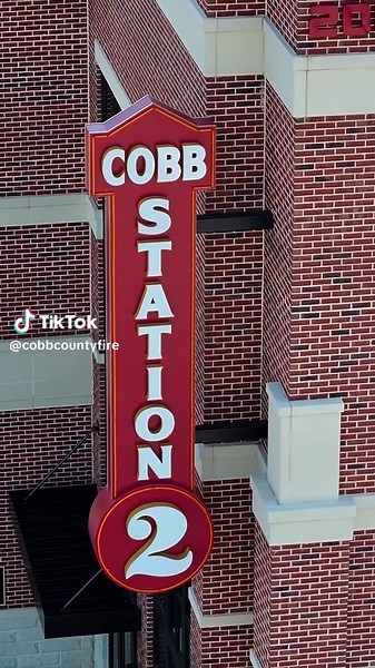 Welcome to the new Cobb Fire Station 2! #firestation #firehouse #firefightertiktok