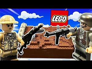 I Built the World's Smallest Lego ww2 Trench Moc!