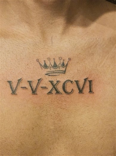 For his first tattoo, Lucas chose a special Roman numeral for him. #tattoo #exotictattoopenang #exotictattooandpiercing #penangtattoo #tattooshop
