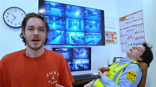 He walked past security like it was nothing - then got exposed