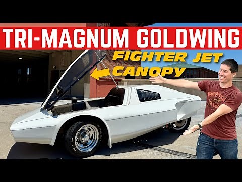 The Tri-Magnum Honda Goldwing Is REAL And I DROVE It
