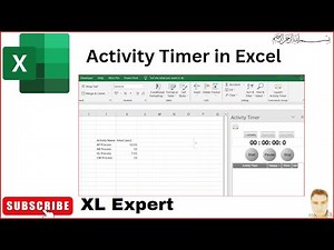 How to use the activity Timer in Excel?
