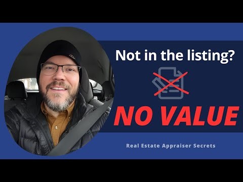What You Put in the Listing Actually Creates Value (Here’s Why) | Real Estate Appraiser Secrets