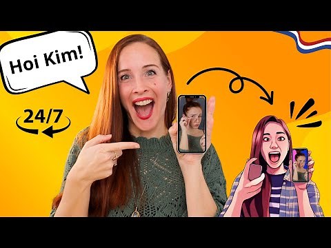 Practice your Dutch whenever you want, without anxiety! 🇳🇱 Practice 24/7 with my AI clone! 🤖