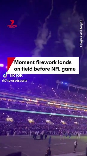 Rogue Firework Crashes at Ravens vs. Patriots Game