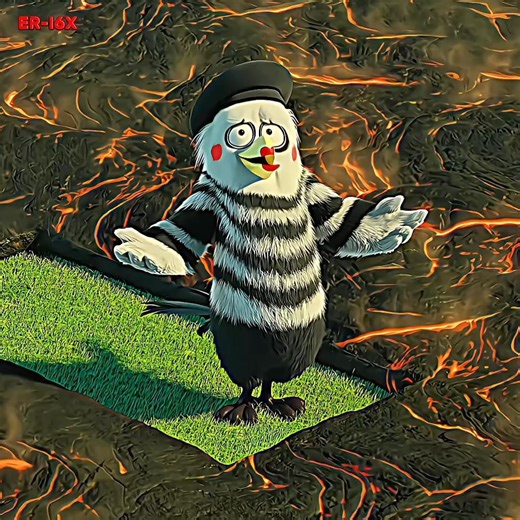 Mime Pig isn’t scared at all 🗿🔥 | The Angry Birds 2 | #AngryBirdsMovie #AngryBirds #shorts