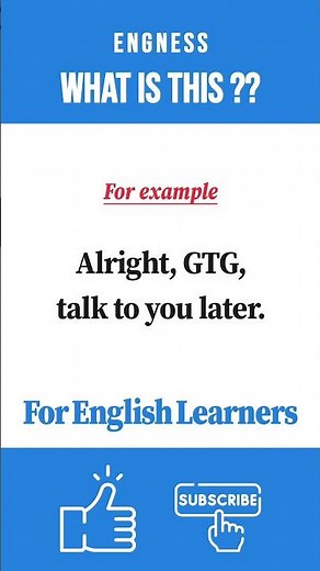 GTG Meaning
