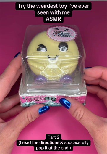 ASMR Toy Challenge: Popping the Blue Cherry Mess