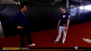 30 Clubs in 30 Days heads to New York Yankees camp tonight at 10pm ET! Tune in for Matt Holliday's full demo in the cages and more! | MLB Network