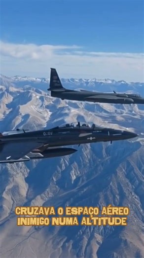 U2 Dragon Lady: O Rei da Estratosfera (21km) #shorts #militar #aeronaves