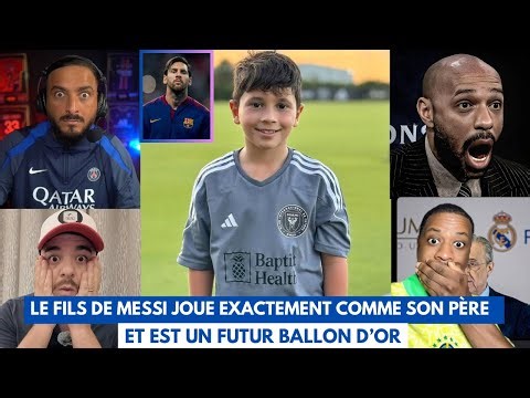 🚨MESSI'S SON, MATEO, SHOCKS INTERNET USERS WITH AN EXCEPTIONAL LEVEL; INCREDIBLE VIDEOS!