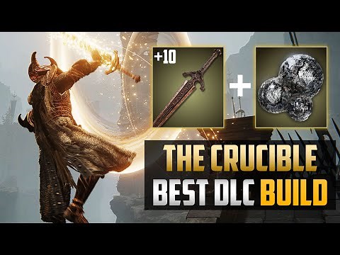 What's the BEST Crucible Knight DLC Build for MAX Damage? | Elden RIng Faith Build