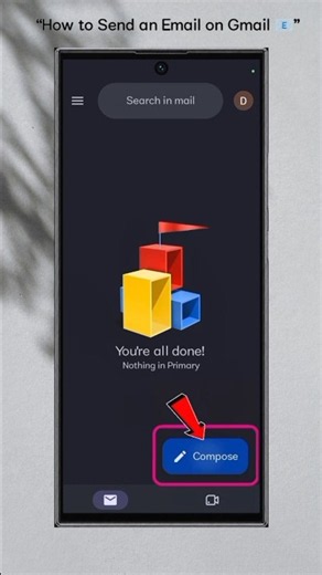 How to Send an Email on Gmail | Step-by-Step Tutorial 📧 #settings #android #tutorial