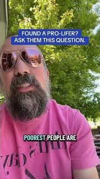 Don’t argue with a pro-lifer. Instead, ask them this question first. #womensrights #politics