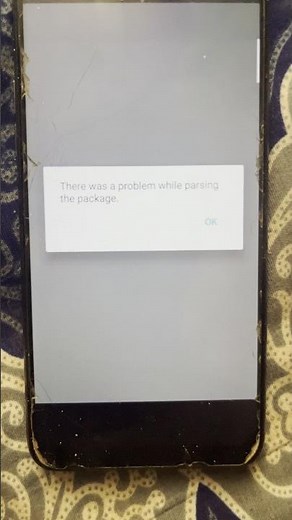 there was a problem parsing the package #shortsvideo