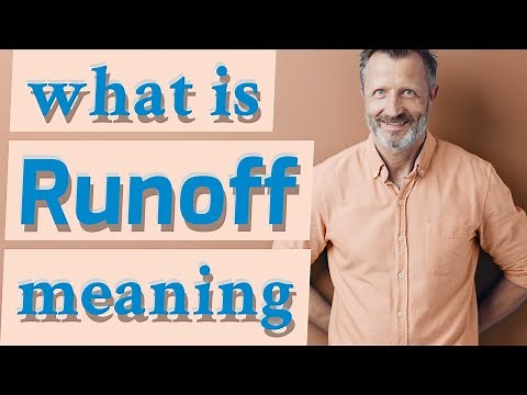 Runoff | Definition of runoff