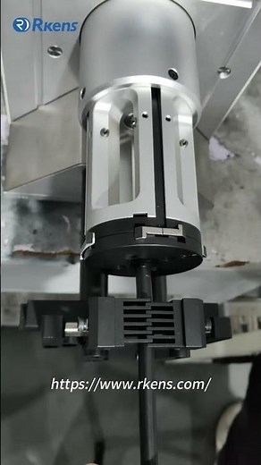 High precision rotary knife coaxial cable stripping machine #cablewirestrippingmachine