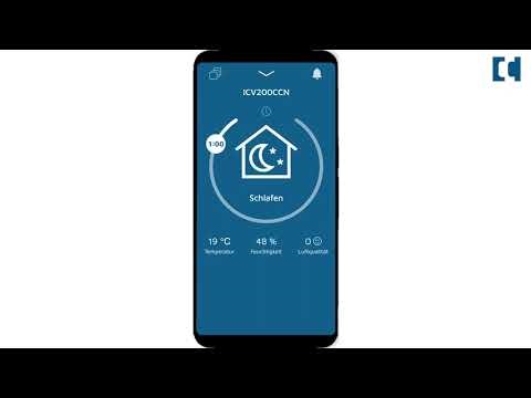iconVent 200 - Pluggit SmartControl App – Funktionen & Bedienung am ComfortControl ICV200CCN