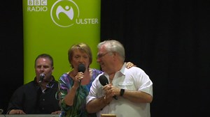 13K views · 166 reactions | Hugo Duncan joined Philomena Begley on stage in Carrickmore as part of #BBCMusicDay to sing 'Heartaches By The Number' | BBC Radio Ulster | Facebook