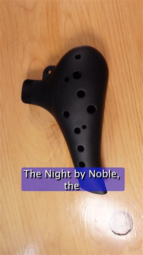 Is the Night by Noble the BEST ocarina for beginners? #ocarina #ocarinas For context, the #NightByNoble is still my personal favorite plastic ocarina, and I think it's wonderful! I think that the Miracle M may actually be *easier* for beginners to learn on, and (when it's available), it's ~$14 cheaper.