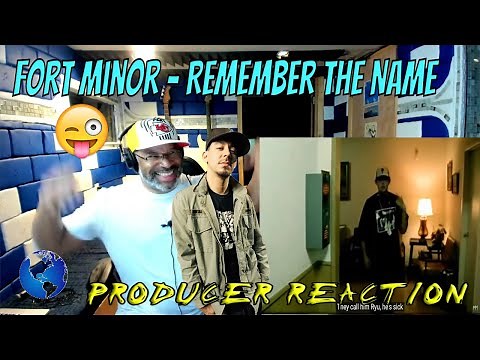 Remember The Name Official Video Fort Minor - Producer Reaction