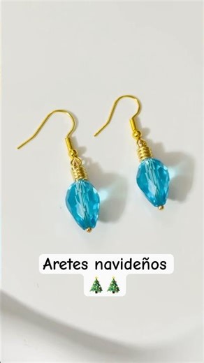 DIY Aretes Navideños🎄| Tutorial de aretes navideños en Alambrismo. #alambrismo #aretes #diy