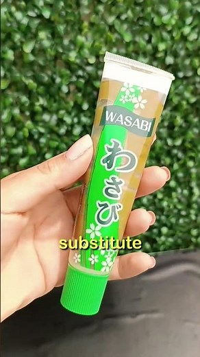 You’ve never eaten real wasabi... 🤯