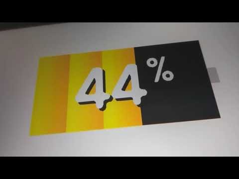 Battery Counting Down