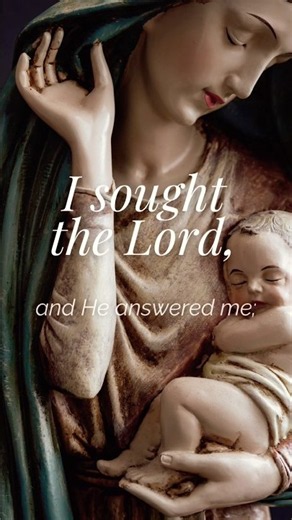 I sought the Lord, and He answered me;He delivered me from all my fears 🙏 join us in prayer #jesus