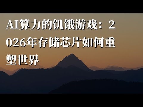 AI算力的饥饿游戏：2026年存储芯片如何重塑世界