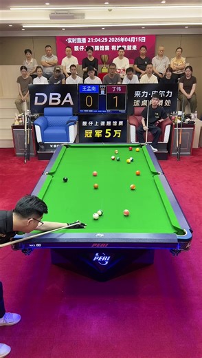 王孟南台球教学2026-04-15