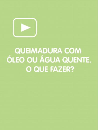 Como Tratar Queimaduras com Óleo ou Água Quente