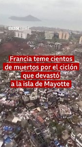 “Parece el resultado de un accidente nuclear” La pequeña isla francesa de Mayotte, en el océano Índico, no había visto una tormenta con semejante poder de destrucción en los últimos 90 años. El ciclón Chido, con vientos de más de 225 km/h, arrasó principalmente con barrios pobres donde las autoridades locales temen que se encuentre la mayoría de las víctimas. El prefecto de la isla dijo que los fallecidos podrían ser “cerca de mil o incluso varios miles”. Los equipos de rescate, incluidos los re