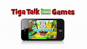 Tiga Talk Speech Therapy Games iPhone App Promo Video